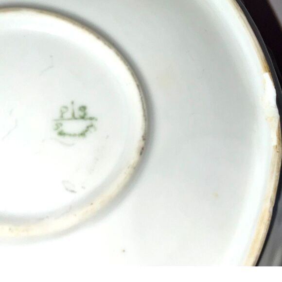 Absolutely stunning Shabby Chic Rose serving bowl; ruffled edge Germany? - Picture 4 of 5